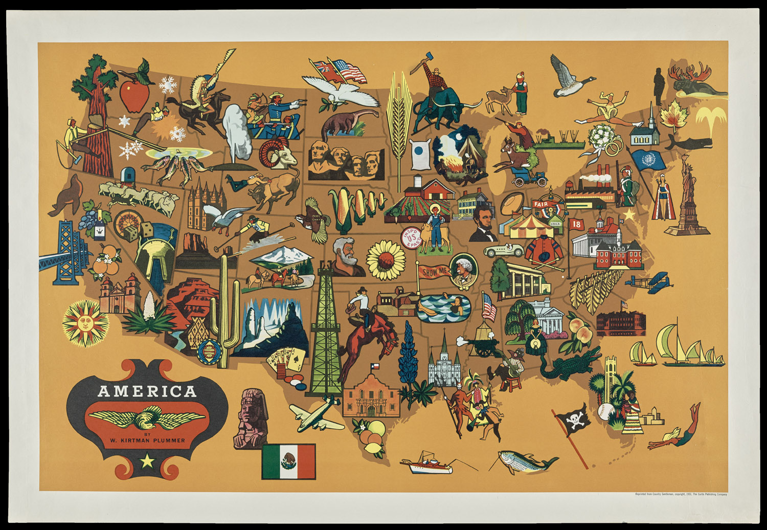 America, W. Kirtman Plummer, 1953 America, W. Kirtman Plummer, 1953