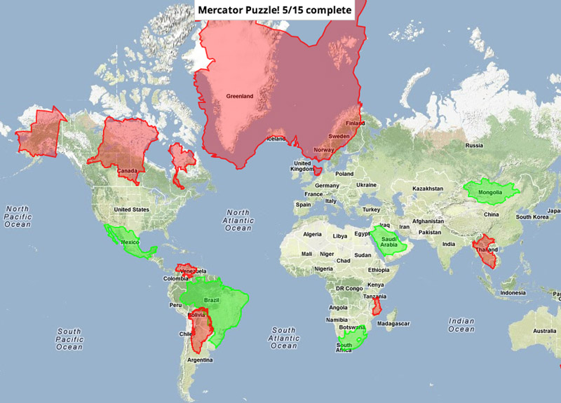The mercator projection